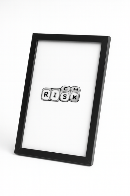 Risk Rich – Motivational Wall Frame