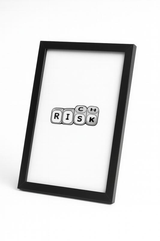 Risk Rich – Motivational Wall Frame