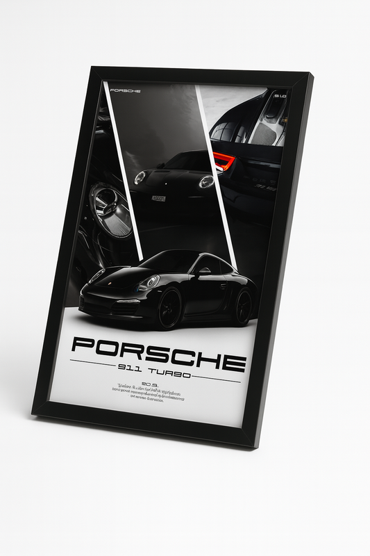 Porsche 911 Turbo Wall Frame