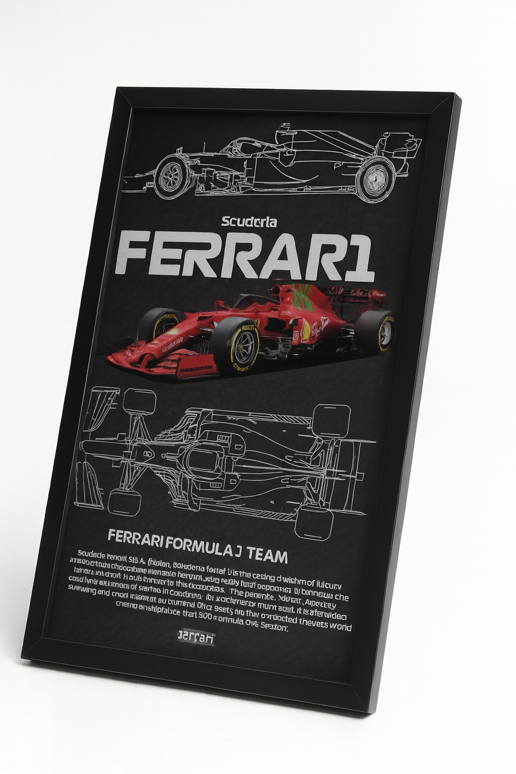 Ferrari Formula 1 Wall Frame