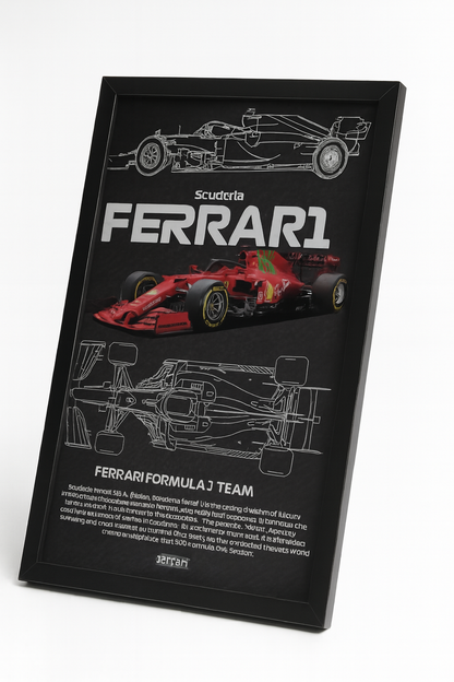 Ferrari Formula 1 Wall Frame