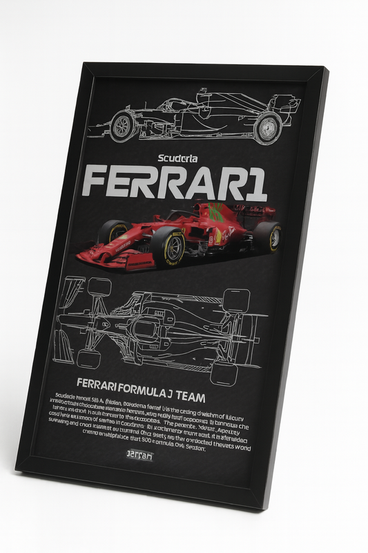 Ferrari Formula 1 Wall Frame