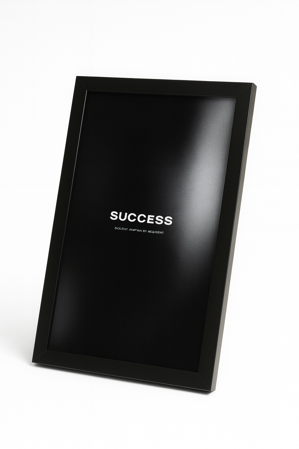 Success  Mindset – Motivational Wall Frame