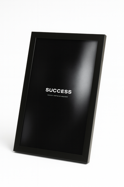 Success  Mindset – Motivational Wall Frame