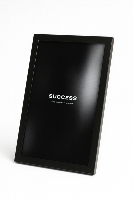Success  Mindset – Motivational Wall Frame