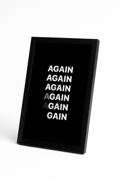 Gym Motivation – Again and Gain