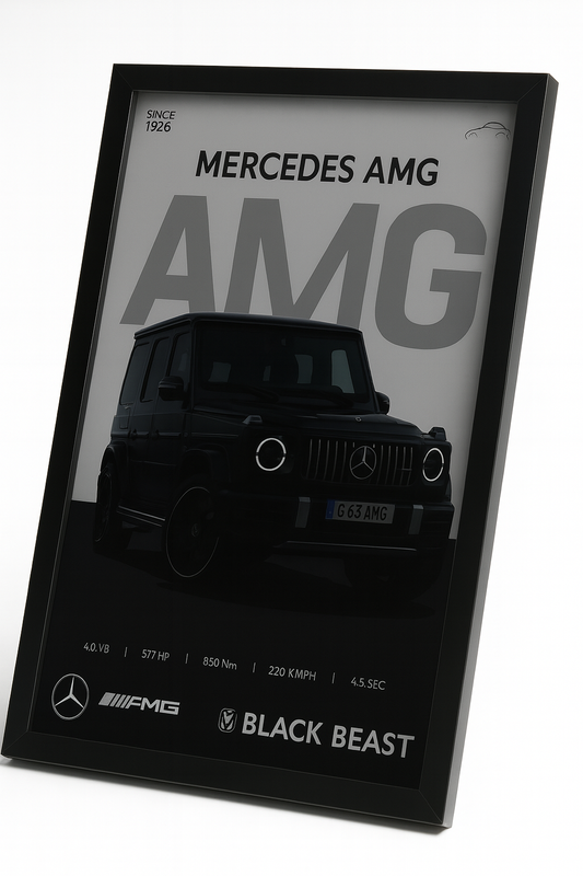 Mercedes AMG G63 Wall Frame