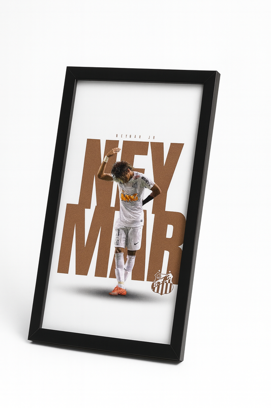 Athlete Neymar Jr Tribute Frame